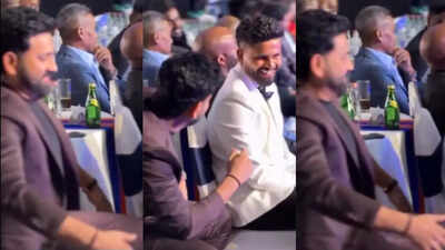 Sanju Samson trolled! Rohit Sharma hilariously mimics Asia Cup winner, Shreyas Iyer laughs | Cricket News