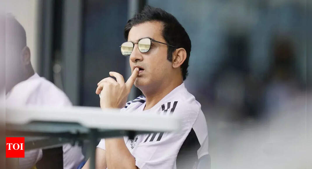 'I need one ... ': A rare instance of Gautam Gambhir cracking joke at India press conference | Cricket News