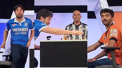 Magnus Carlsen's coach Peter Heine Nielsen defends Hikaru Nakamura's controversial action of throwing D Gukesh's king | Chess News