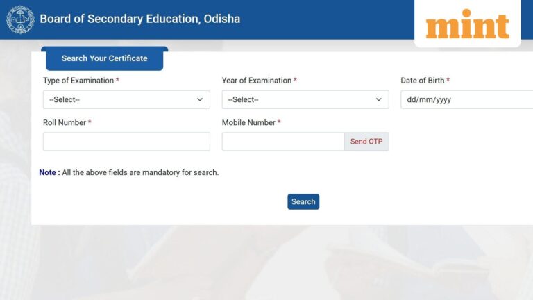 BSE Odisha 10th Result 2026 date time: HSC marksheet to come OUT on May 2