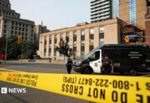 Shots fired at US consulate in Toronto for a second time this year