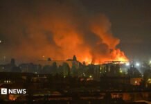 Russia launches ballistic missile and drone strike on Kyiv