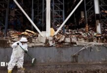 Tonnes of rotting food create unbearable stench in LA neighbourhood