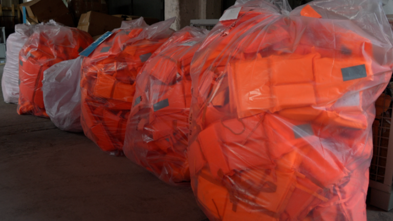 Inside secret police warehouse as Germany targets small boats gangs