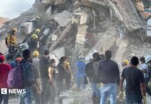 Rescuers scramble for survivors with 180 dead in Colombia earthquake