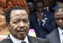 Cameroon’s President Biya reshuffles army amid unease at his long stay in Switzerland