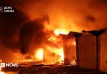 Child among three dead in Russian nightly strikes near Kyiv