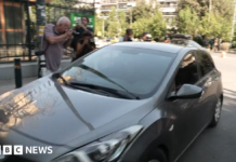 Afghan boxer arrives at Greek court in connection with death of Scottish woman