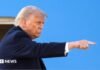 Trump’s secret plane swap highlights personal stakes of Iran war