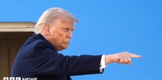 Trump’s secret plane swap highlights personal stakes of Iran war