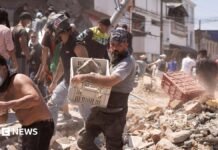 At least 111 killed in Colombia’s largest earthquake in years