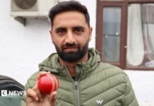 The making of Auqib Nabi: Kashmir’s hardships to India’s Test cricket squad