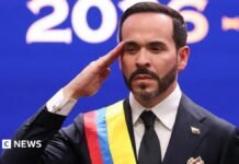 US pledges $1bn support to Colombia as Trump-backed president sworn in