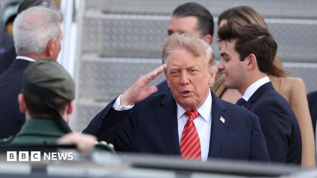 Donald Trump: US president to meet Irish leader Micheál Martin