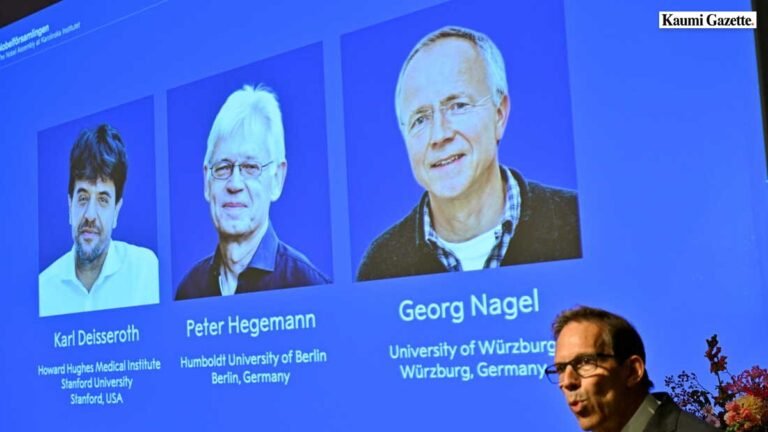 Karl Deisseroth, Peter Hegemann, and Georg Nagel win 2026 Nobel Prize in Physiology or Medicine for optogenetics