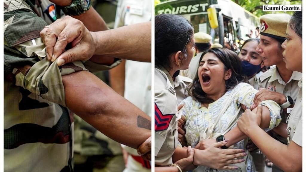 Delhi Police register four FIRs and arrest 18 people following violent Sansad Marg protests