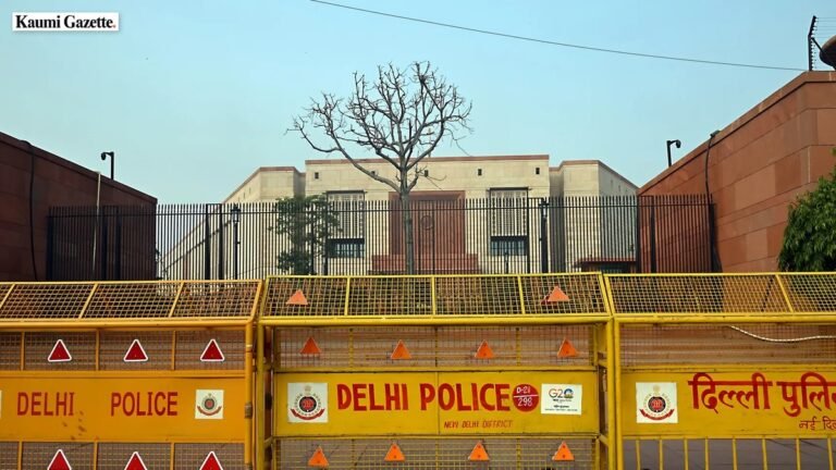 Delhi police deploy heavy security ahead of planned opposition march to Election Commission