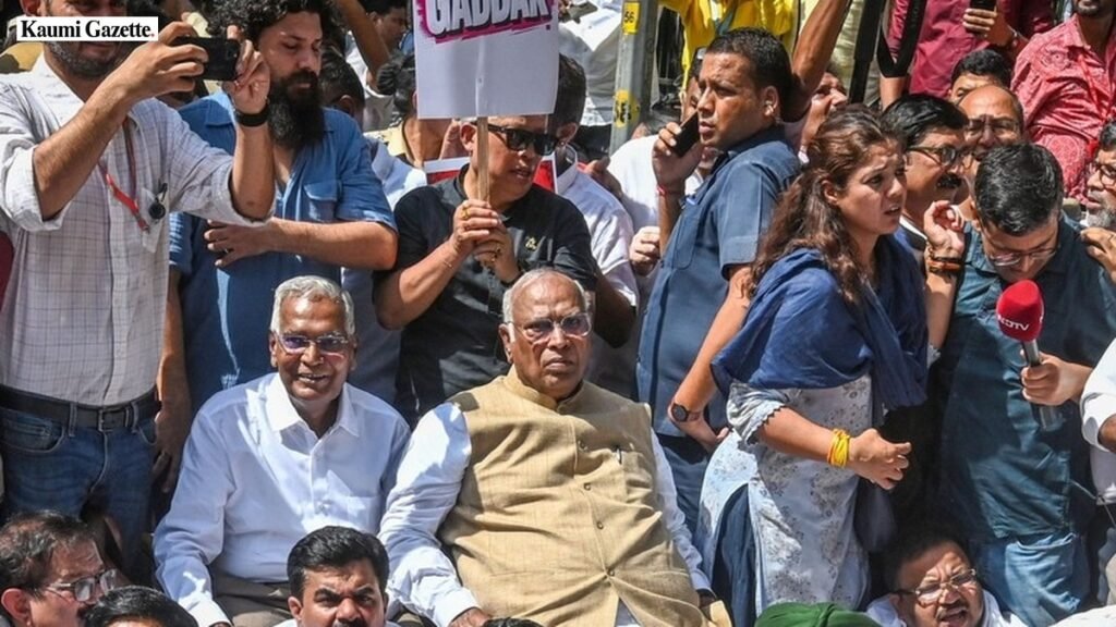Opposition parties continue protests demanding Chief Election Commissioner’s resignation over voter list revisions
