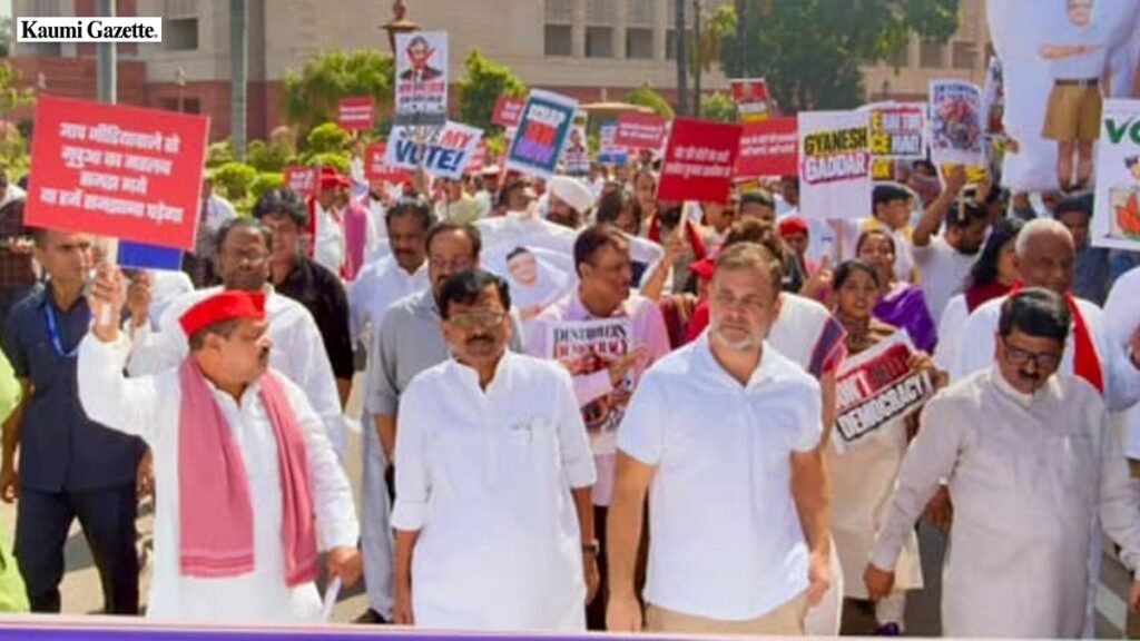 Opposition launches nationwide campaign against Chief Election Commissioner over voter list allegations