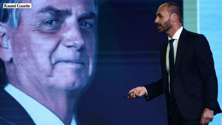 Supreme Court Justice issues arrest warrant for Eduardo Bolsonaro