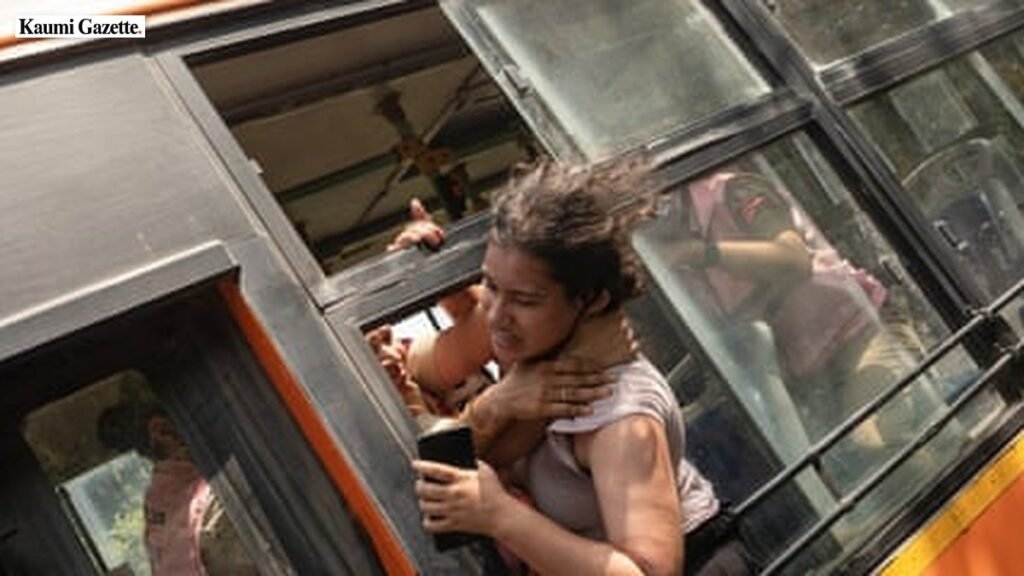Indian authorities enforce security lockdown and detain protesters in New Delhi to block anti-government demonstration