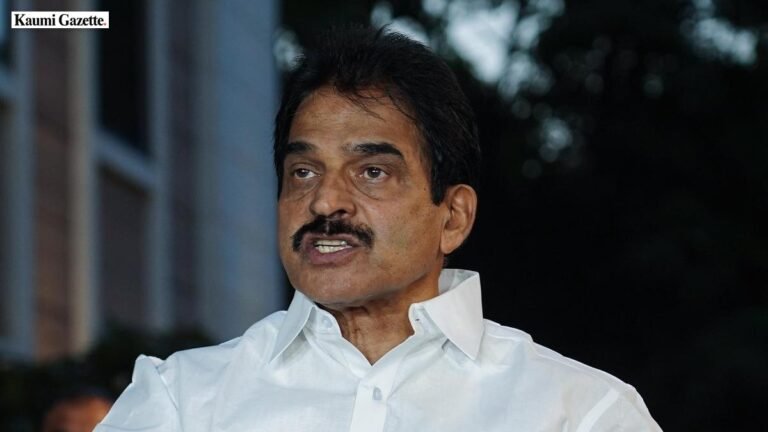 Congress Leader K.C. Venugopal Vows Protests Until Chief Election Commissioner Is Removed