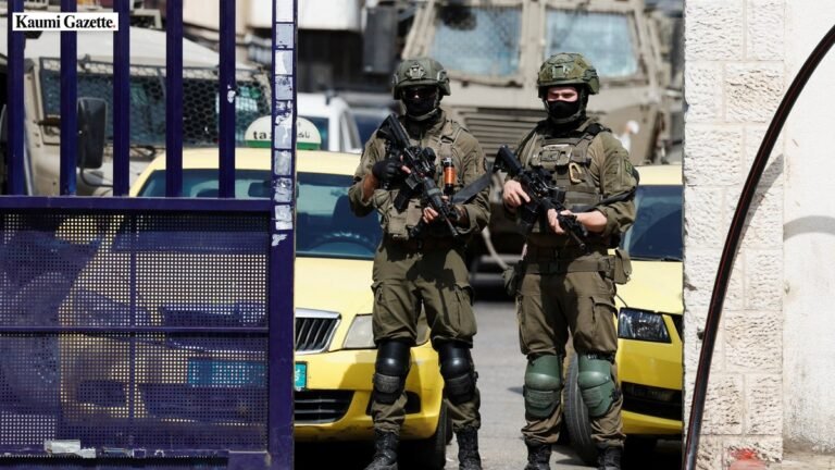 Israeli forces raid Palestinian NGO offices and medical complex in Ramallah