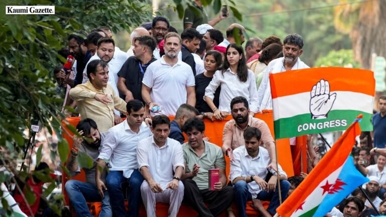Left-Wing Activists Stage Protests in Central Delhi Over Election Commission Process