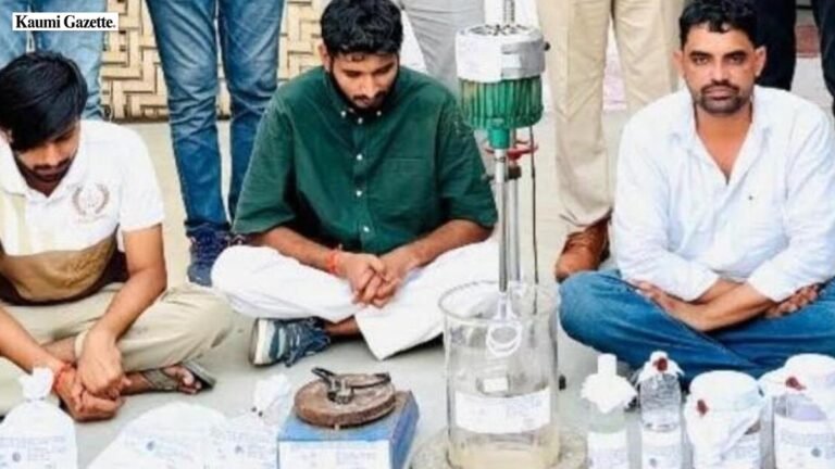 Rajasthan authorities arrest three suspects including government doctor following raw MD seizure