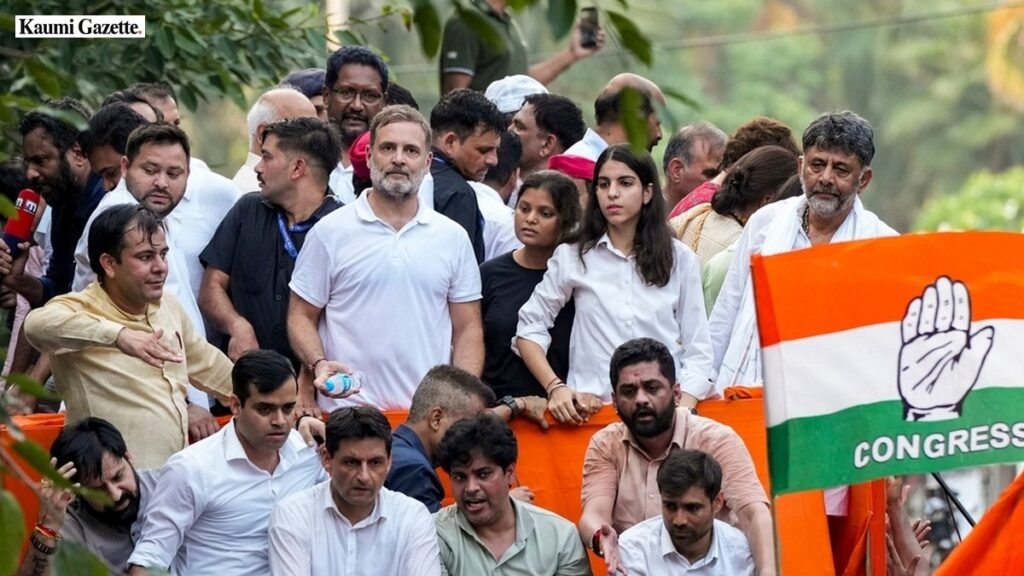 Congress claims protests forced Election Commission to release readable voter lists, demands leadership resignation
