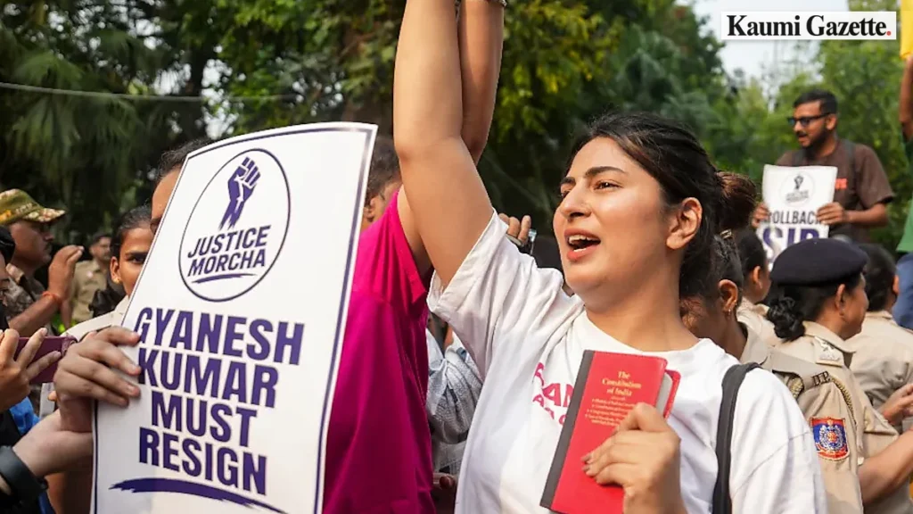 NEW DELHI: Domestic demonstrations organised by the Cockroach Janta Party (CJP) concerning the NEET paper leak have