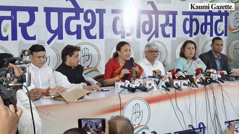 Congress alleges voter list manipulation in Uttar Pradesh and plans legal challenge