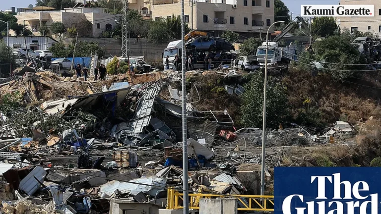 Israeli Forces Level Hebron Neighborhood, Displacing Hundreds Following Checkpoint Attack