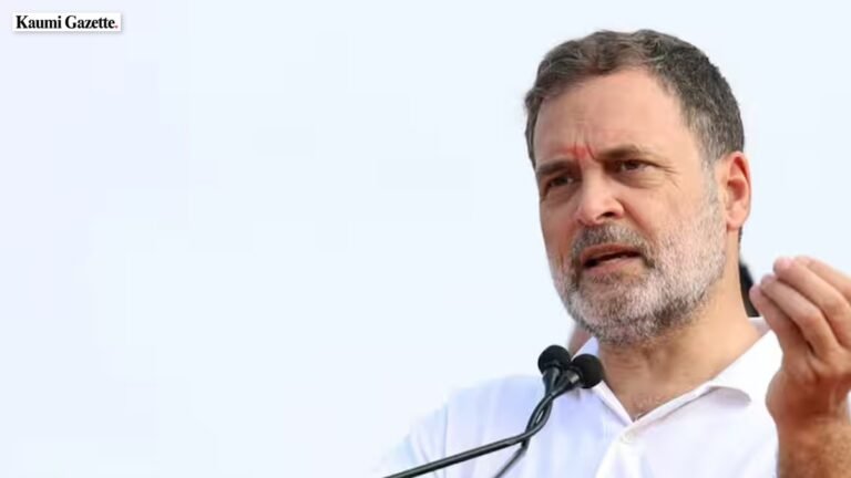 Rahul Gandhi Conditions Delhi Protest Halt on Election Commissioner Removal