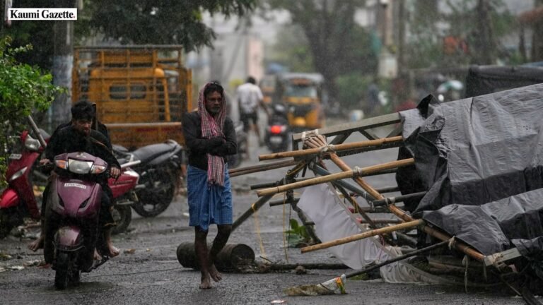 Cyclone Arnab makes landfall on eastern coast, prompting mass evacuations and widespread disruptions