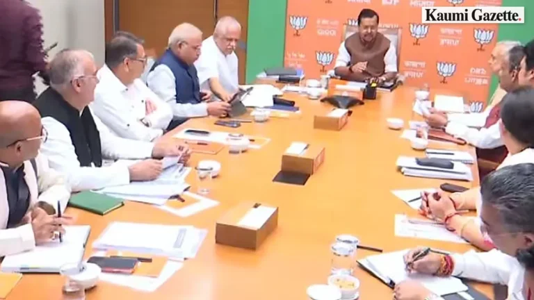 BJP National General Secretaries Convene in New Delhi to Discuss Upcoming Assembly Elections and Opposition Strategies