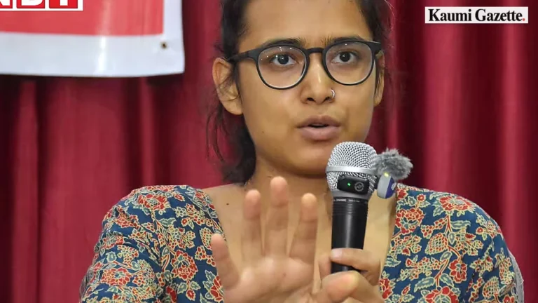 Student Leader Neha Bora Refuses Peace Bond for Fourth Time in Election Commission Protest Case
